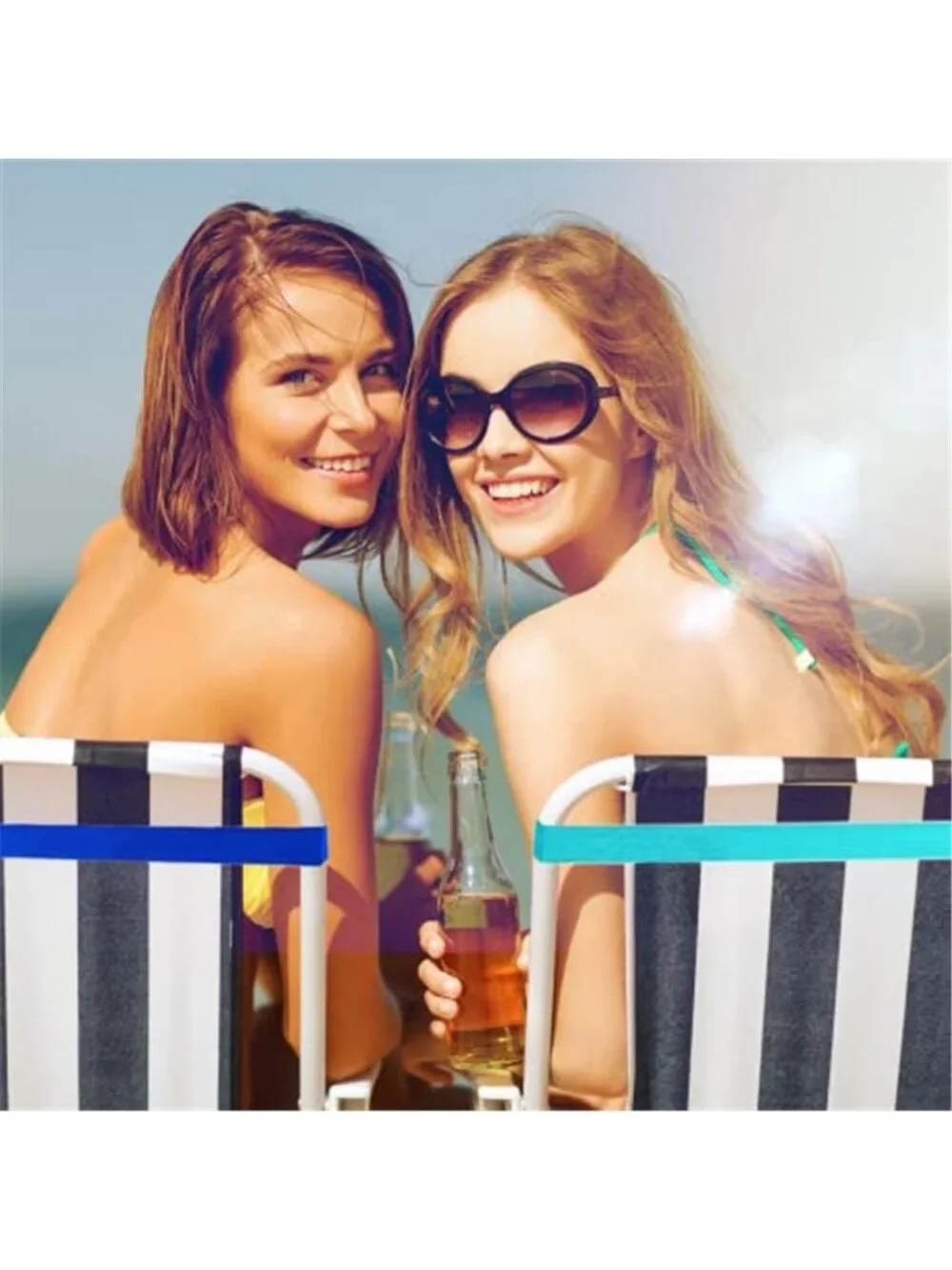 Beach Towel Bands Chair Towel Holder Cruise Pool Lounge Chair Straps Set